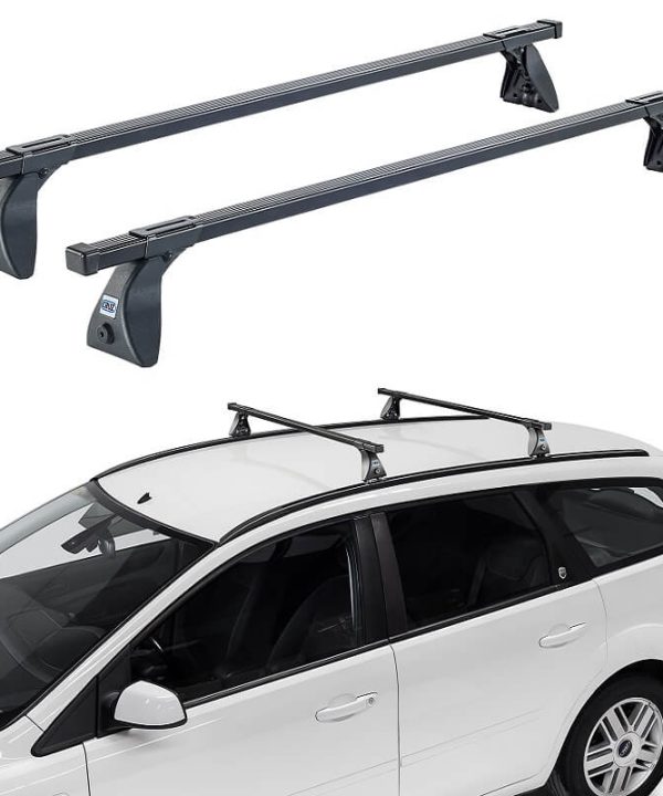 Kimpiris - Μπάρες Οροφής Σιδερένιες CRUZ 921-100 Optima OS-105cm Μαύρες 2 Τεμάχια