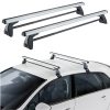 Kimpiris - Μπάρες Οροφής Αλουμινίου CRUZ 924-014 Optima Alu T-118cm Ασημί 2 Τεμάχια