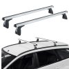 Kimpiris - Μπάρες Οροφής Αλουμινίου CRUZ 924-026 Optima Alu S-128cm Ασημί 2 Τεμάχια