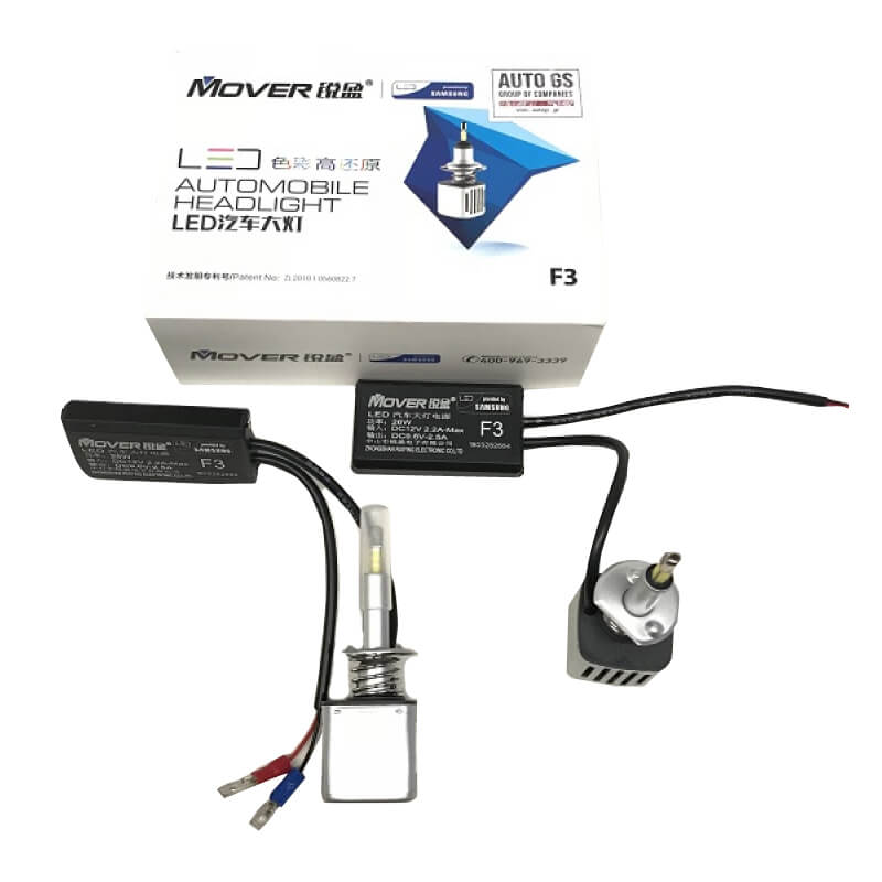 Kimpiris - Λάμπες Led H1 F3 Samsung 12Volt 26watt 2600lm 6500k 2 Τεμάχια