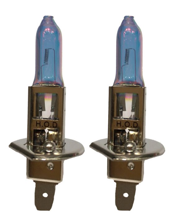 Alternative view of Λάμπες Αλογόνου H1 12V 55w HOD Crystal Blue 2 Τεμάχια