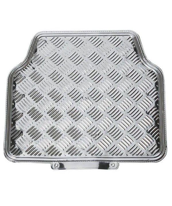 Alternative view of Πατάκια Αυτοκινήτου Aluminium Ασημί  4 Τεμάχια