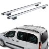 Kimpiris - Μπάρες Οροφής Αλουμινίου CRUZ 924-066 Alu Cargo R-148cm Railing System Ασημί 2 Τεμάχια