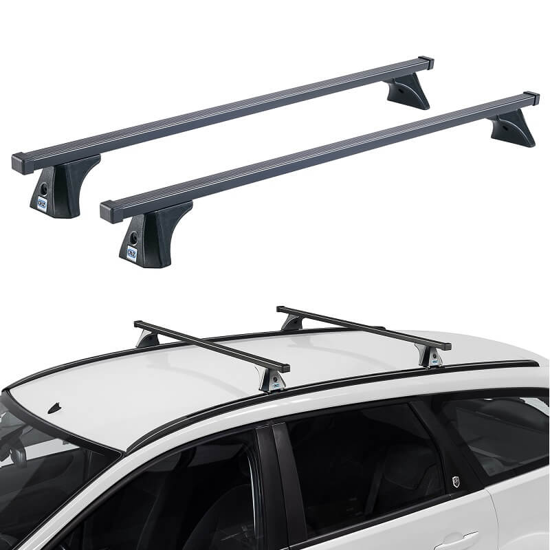 Kimpiris - Μπάρες Οροφής Σιδερένιες CRUZ 921-365 Oplus SX-130cm Μαύρες 2 Τεμάχια