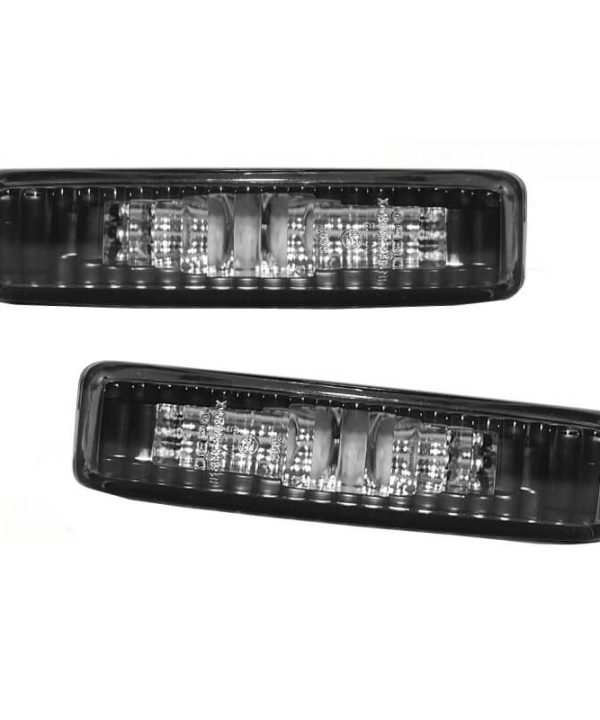 Kimpiris - Πλαϊνά Φλας Φτερού Για Bmw 5 E39 95-03 Black 2 Τεμάχια
