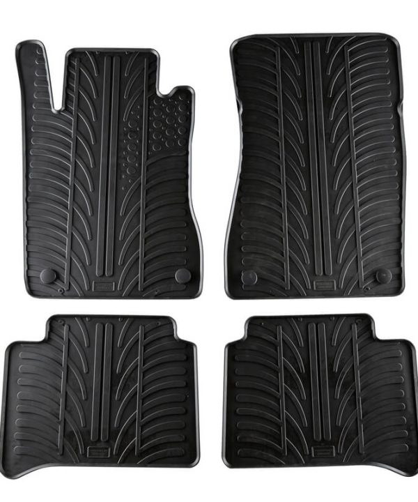 Kimpiris - Πατάκια Αυτοκινήτου Gledring 0324 Mercedes Ε-Class W211 2002-2009 / CLS W219  Μαύρο 4 Τεμάχια