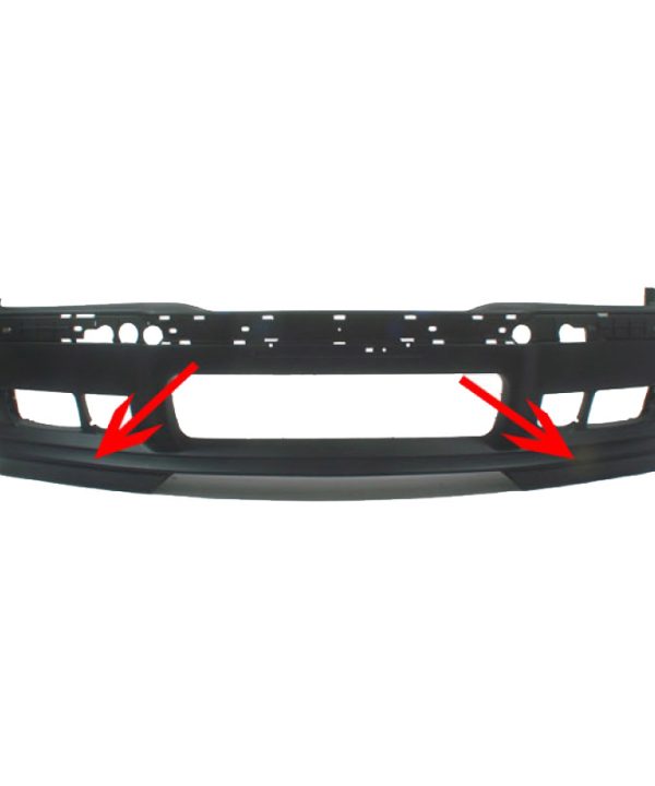 Alternative view of Μπροστινά Spoiler Δεξιά & Αριστερά Για Bmw 3 E36 90-99 M3 Από Abs Πλαστικό 2 Τεμάχια