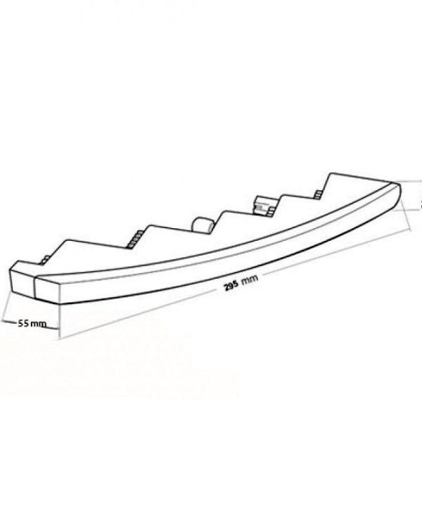 Alternative view of DRL Set Φώτα Ημέρας Universal VAG Look 12 Volt 10 Watt 700lm 295 x 21 x 51 mm 2 Τεμάχια