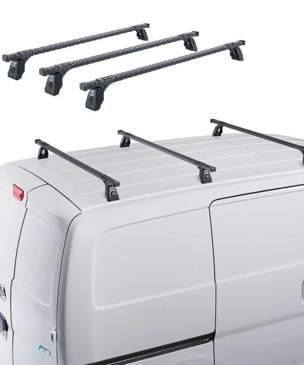 Kimpiris - Μπάρες Οροφής Σιδερένιες CRUZ Cargo Spro-120cm 922-444 Σετ Με Πόδια Για VW Caddy 11-20 3 Τεμάχια