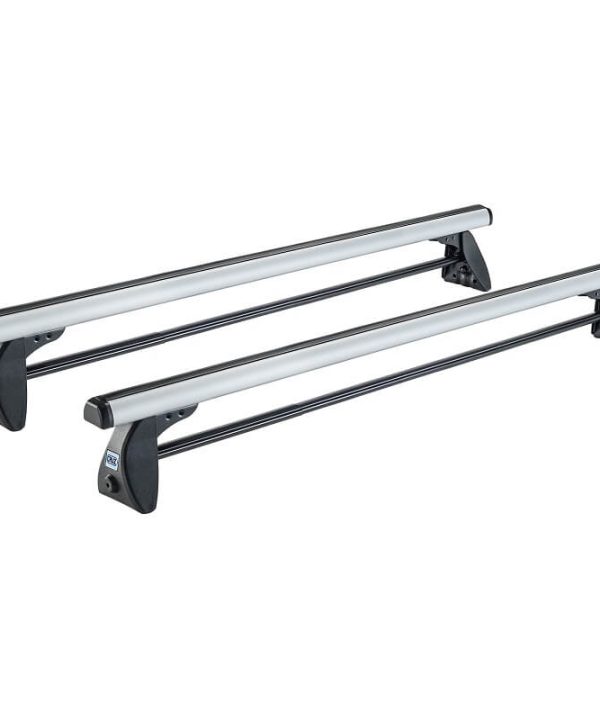 Kimpiris - Μπάρες Οροφής Αλουμινίου CRUZ Alu Cargo 924-506 Σετ Με Πόδια Για Ford Ranger 11+ Ασημί 2 Τεμάχια
