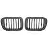 Kimpiris - Καρδιές Μάσκας Για Bmw 3 E46 99-01 Sedan/Touring/Compact Μαύρο Ματ Με 8 Γραμμές 2 Τεμάχια
