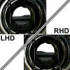 Μπροστινά Φανάρια Set Για Audi A3 8L 96-00 Angel Eyes Μαύρα H7/H7 Depo - Image 3