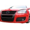 Μάσκα Για Vw Golf V (5) 03-08 / Jetta 05-11 GTI Look Κυψελωτή Με Κόκκινο Σιρίτι 1 Τεμάχιο - Image 4