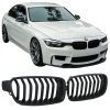 Kimpiris - Καρδιές Μάσκας Για Bmw 3 F30 / F31 11-18 Μαύρο Ματ 2 Τεμάχια