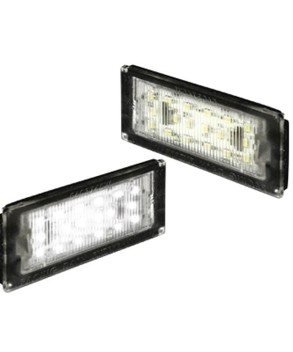Alternative view of Led Φαναράκια Πινακίδας Για Bmw 3 E46 Coupe / Cabrio Facelift 03-06 Ζευγάρι 2 Τεμάχια