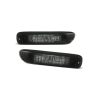 Kimpiris - Πλαϊνά Φλας Φτερού Για Bmw 3 E46 Sedan 99-01 / Touring 99-01 / Compact 01-04 / Coupe 99-03 Black 2 Τεμάχια