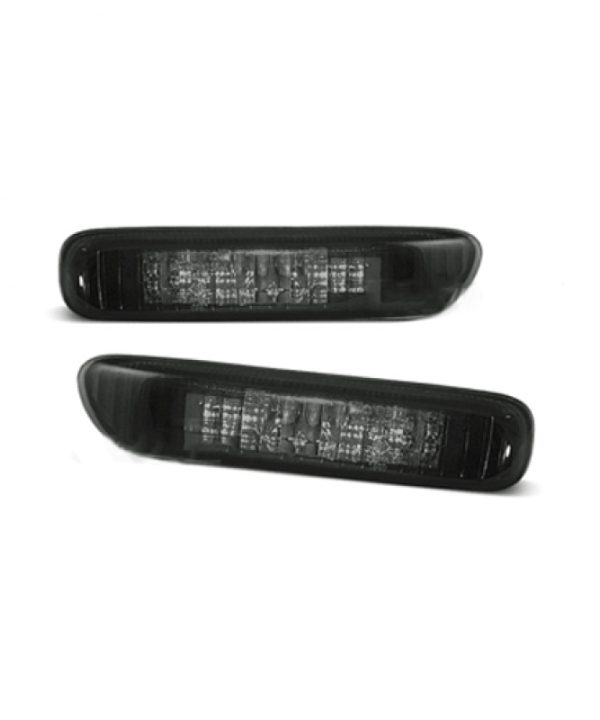 Kimpiris - Πλαϊνά Φλας Φτερού Για Bmw 3 E46 Sedan 99-01 / Touring 99-01 / Compact 01-04 / Coupe 99-03 Black 2 Τεμάχια