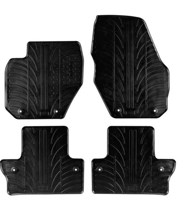Kimpiris - Πατάκια Αυτοκινήτου Gledring 0386 Volvo S60 & V60 2010- Μαύρο 4 Τεμάχια