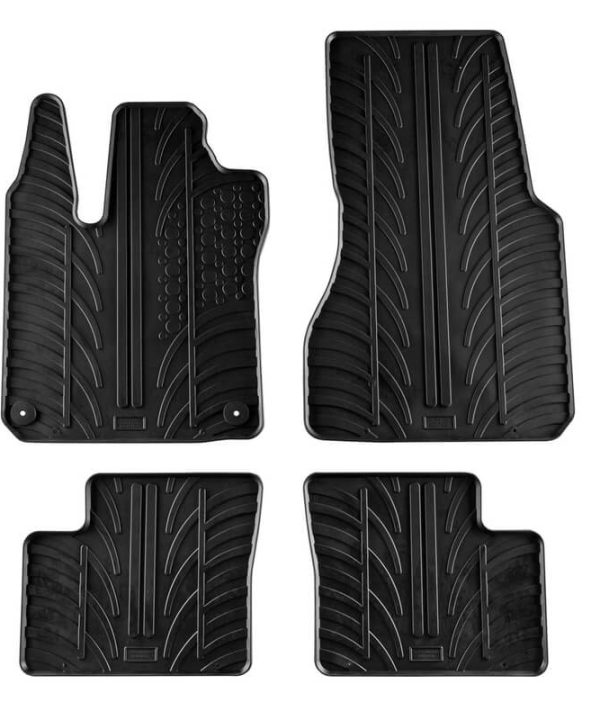 Kimpiris - Πατάκια Αυτοκινήτου Gledring 0462 Smart Forfour 453 2014- Μαύρο 4 Τεμάχια