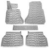 Kimpiris - Πατάκια Σκαφάκια 3D Από Λάστιχο Για Bmw 7 F01 09-15 "Star Diamond" 5 Τεμάχια Γκρι