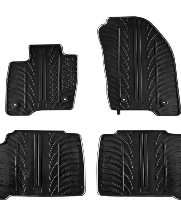 Kimpiris - Πατάκια Αυτοκινήτου Gledring 0552 Ford Galaxy 2015- / Ford S-Max 2015- Μαύρο 4 Τεμάχια