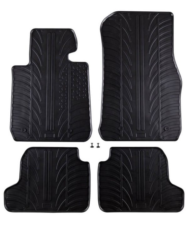 Kimpiris - Πατάκια Αυτοκινήτου Gledring 0344 BMW Series 2 Coupe 2014- Μαύρο 4 Τεμάχια