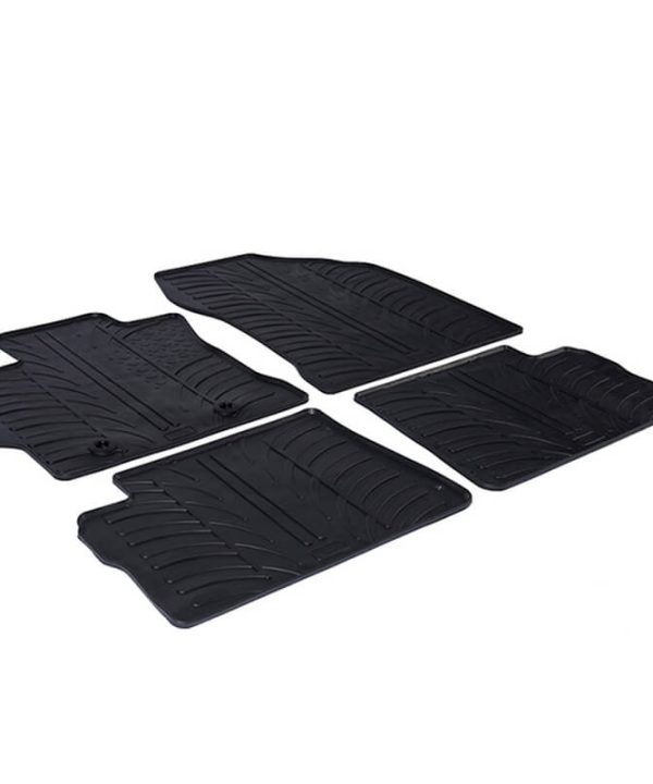 Kimpiris - Πατάκια Αυτοκινήτου Gledring 0266 Toyota Auris E180 2012-2018 / Auris Touring Sport 2013-2018/ Auris Hybrid 2013-2018 Μαύρο 4 Τεμάχια