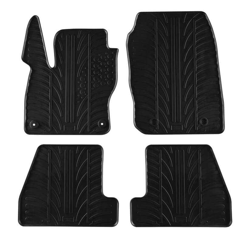 Kimpiris - Πατάκια Αυτοκινήτου Gledring 0286 Ford Focus 2011-2015 Hatchback / Caravan Μαύρο 4 Τεμάχια