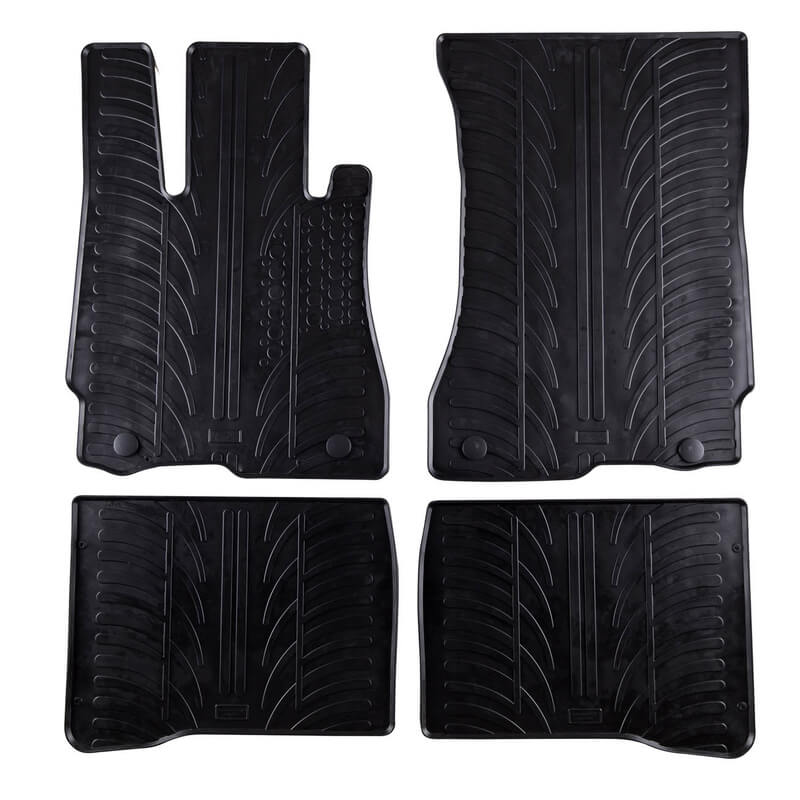 Kimpiris - Πατάκια Αυτοκινήτου Gledring 0501 Mercedes S-Class W221 2005-2013 Μαύρο 4 Τεμάχια