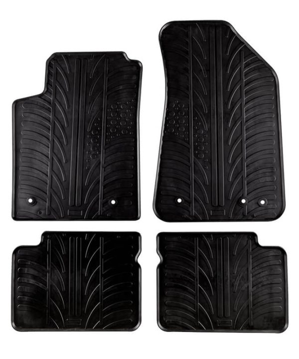 Kimpiris - Πατάκια Αυτοκινήτου Gledring 0131 Fiat Bravo 2007-2014 / Lancia Delta 2009- Μαύρο 4 Τεμάχια