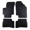 Kimpiris - Πατάκια Αυτοκινήτου Gledring 0191 Hyundai Accent 2005-2010 / Kia Rio 2005-2010 Μαύρο 4 Τεμάχια