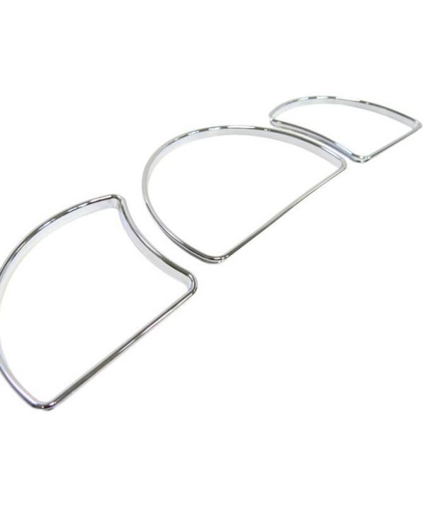 Alternative view of Δαχτυλίδια Καντράν Για Opel Astra F 91-97 Χρώμιο