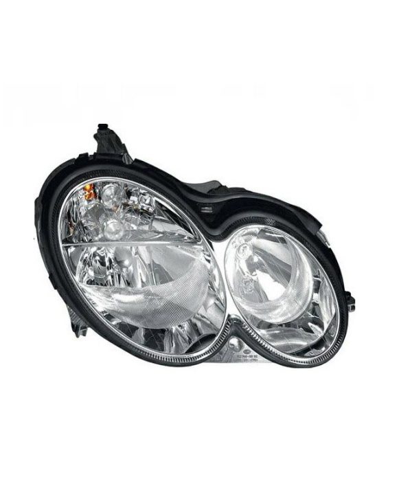 Kimpiris - Φανάρι Μπροστινό Δεξί Για Mercedes_Benz CLK W209 03-10 Χρωμίου H7/H7 Με Μοτέρ Αέρος Depo