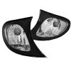 Kimpiris - Μπροστινά Φλας Για Bmw 3 E46 01-05 Sedan/Touring Μαύρα/Clear Depo