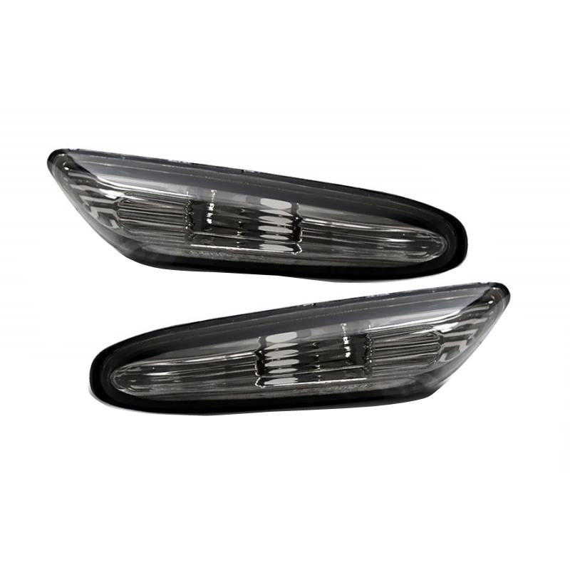 Kimpiris - Πλαϊνά Φλας Φτερού Για Bmw 3 E46 Sedan 01-05 / Touring 01-05 / 5 E60/E61 03-10 / X3 E83 03-10 Smoke 2 Τεμάχια