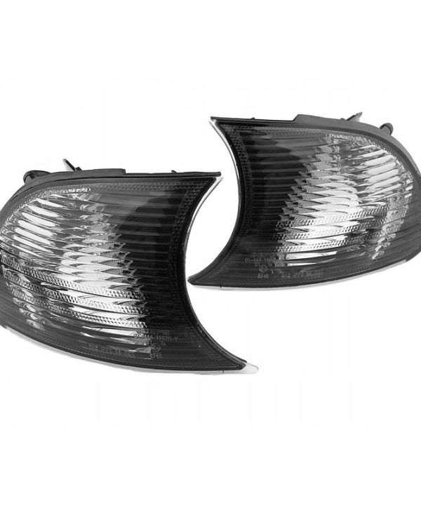 Kimpiris - Μπροστινά Φλας Για Bmw 3 E46 Coupe/Cabrio 99-01 Κουμπωτά Smoke 2 Τεμάχια Depo