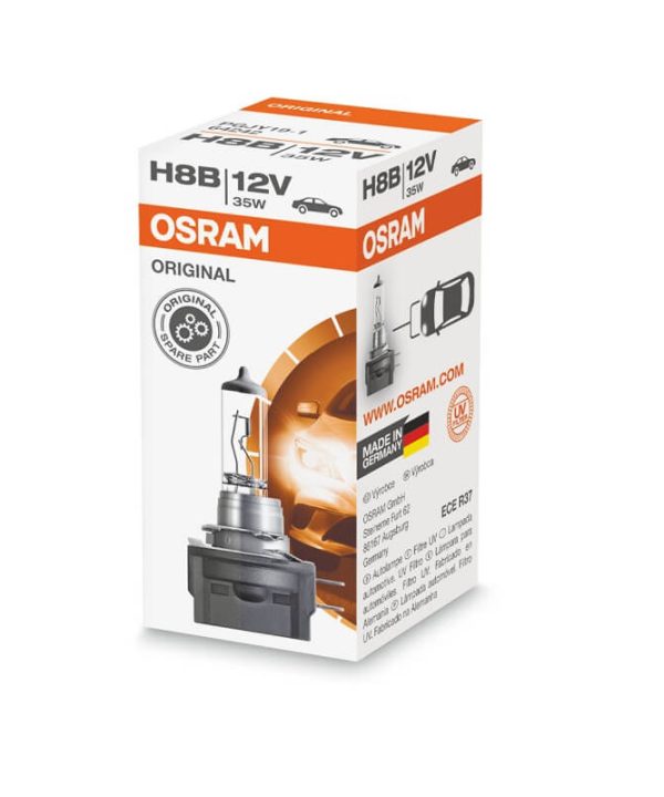 Alternative view of Λάμπα Αλογόνου H8B 12V 35w PGJY19-1 Osram 64242 1 Τεμάχιο