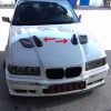 Αεραγωγοί Καπό Αυτοκόλλητοι Universal Τύπου Bmw GTR Μαύροι 33 x 11 x 1.5cm 2 Τεμάχια - Image 3