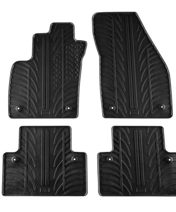 Kimpiris - Πατάκια Αυτοκινήτου Gledring 0391 Volvo V50 / S40 2004-2011 Χειροκίνητο Μαύρο 4 Τεμάχια