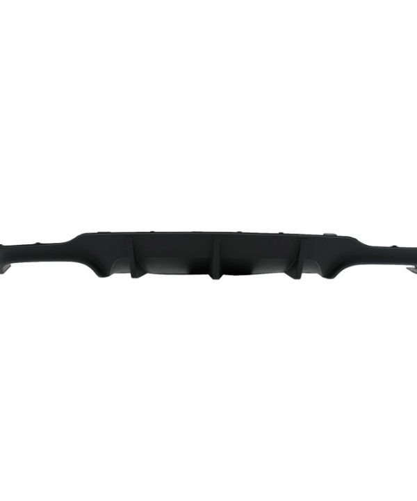 Alternative view of Diffuser Πίσω Προφυλακτήρα Για Mercedes-Benz C-Class W204 11-14 Facelift Amg C63 Look Με 2 Διπλές Εξατμίσεις Δεξιά & Αριστερά Από Abs Πλαστικό 1 Τεμάχιο