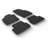 Kimpiris - Πατάκια Αυτοκινήτου Gledring 0648 Για VW Polo ΑW 17+ / Audi A1 18+ / Seat Ibiza KJ 17+ / Arona KJ7 17+ / Skoda Fabia 21+ Μαύρο 4 Τεμάχια