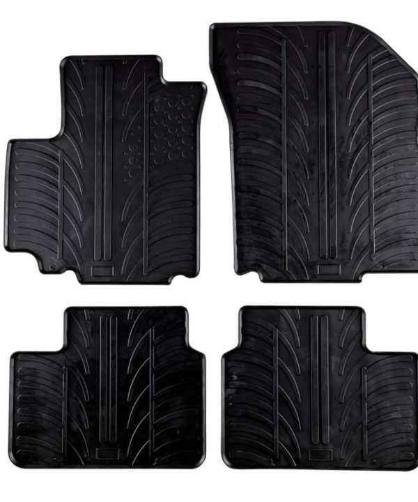 Kimpiris - Πατάκια Αυτοκινήτου Gledring 0146 Fiat Sedici 2007-2014 / Suzuki SX-4 2006-2013 Μαύρο 4 Τεμάχια