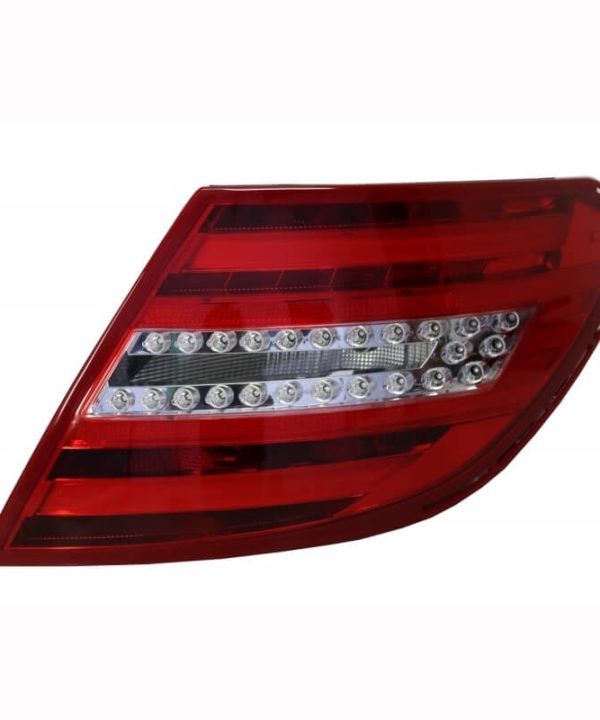 Alternative view of Πισινά Φανάρια Set Για Mercedes-Benz C-Class W204 07-12 Led Bar Facelift Look Κόκκινο/Crystal Carner