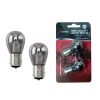 Kimpiris - Λάμπες Φλας S25 P21W BA15S 12V Μονοπολική Χρωμίου Που Φωτίζει Πορτοκαλί Χρώμα X-Tec 2 Τεμάχια