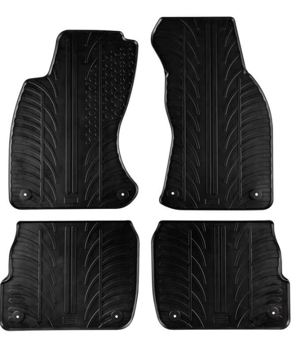 Kimpiris - Πατάκια Αυτοκινήτου Gledring 0253 Audi A6 C5 1997-2004 Μαύρο 4 Τεμάχια