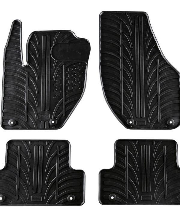 Kimpiris - Πατάκια Αυτοκινήτου Gledring 0385 Volvo V40 2012- Μαύρο 4 Τεμάχια