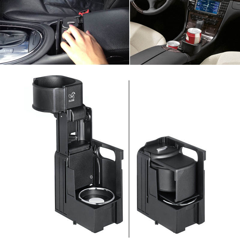 Kimpiris - Ποτηροθήκη Για Mercedes-Benz Ε-Class W211 2002-2009 / CLS W219 2004-2012 Μαύρη