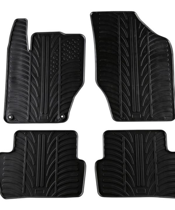 Kimpiris - Πατάκια Αυτοκινήτου Gledring 0124 Citroen C4 2010-2018 / DS4 2010-2018 Μαύρο 4 Τεμάχια
