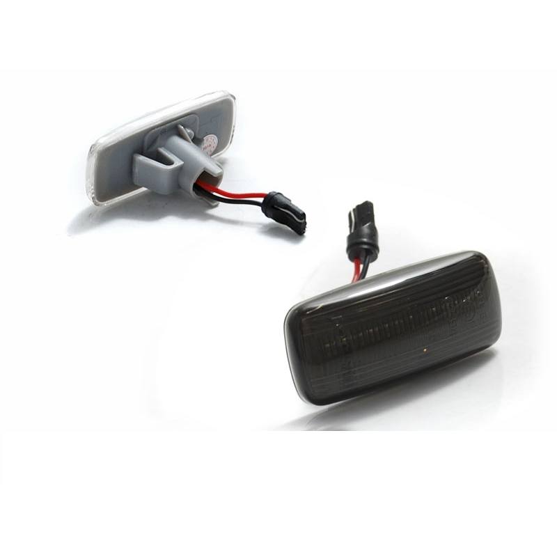 Πλαϊνά Φλας Φτερού Για Audi A3 8L 00-03 / A4 B5 99-01 / A6 C5 97-04 / TT 8N 99-06 Led Smoke 2 Τεμάχια - Image 3