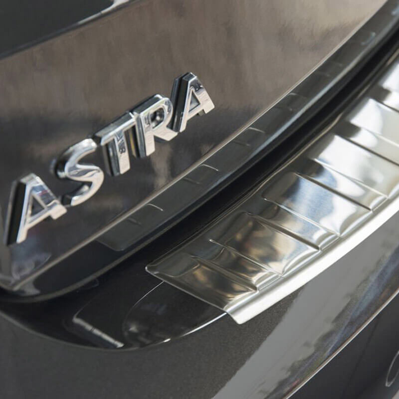 Προστατευτικό Πίσω Προφυλακτήρα Για Opel Astra K 15+ Από Ανοξείδωτο Ατσάλι (Steel) - Image 3